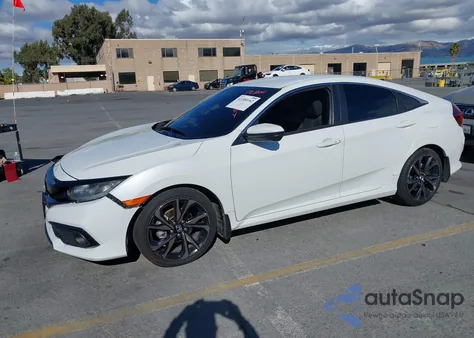 2021 Honda Civic Sport z USA, uszkodzony, nr VIN 2HGFC2F80MH540073
